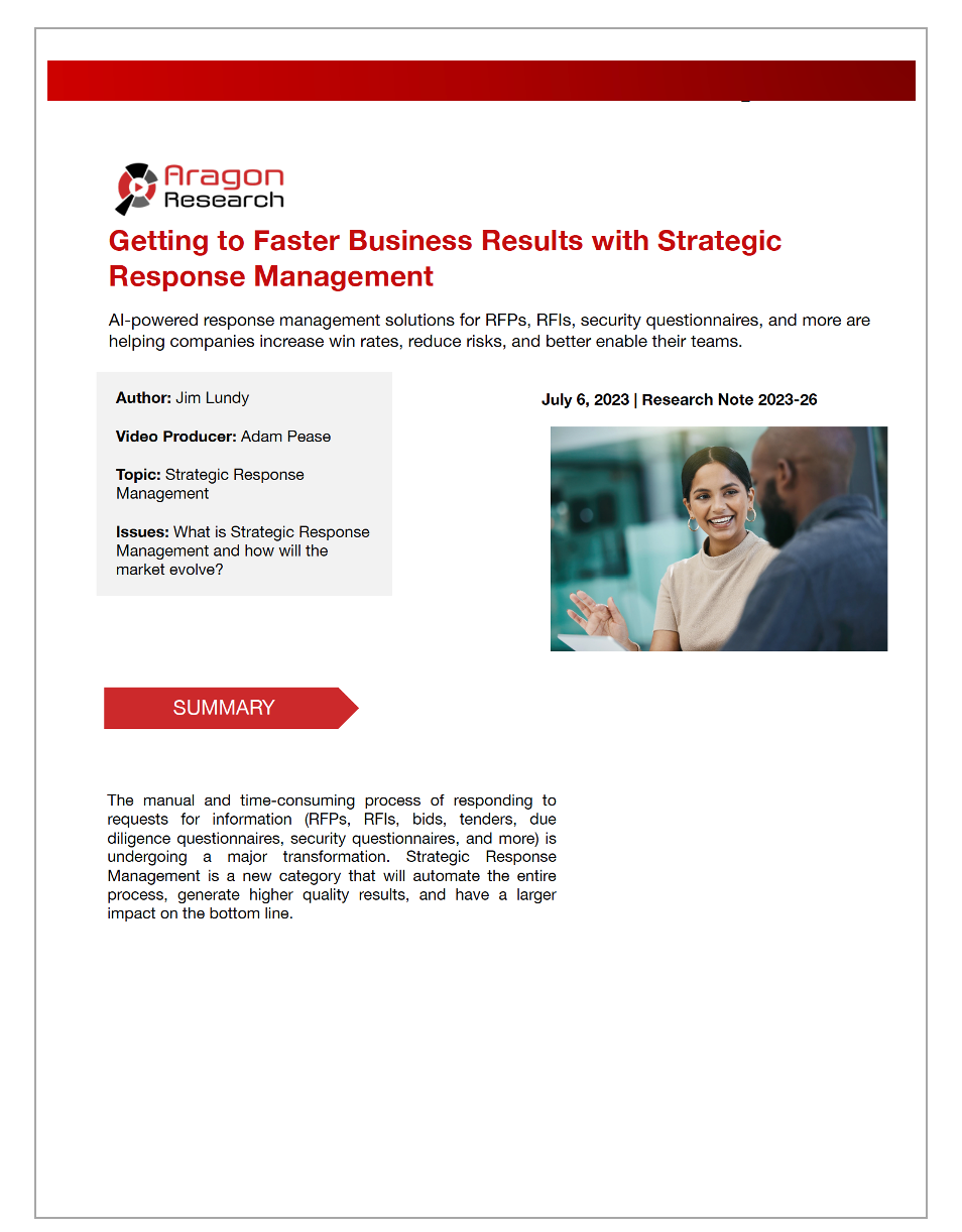 2023-26 Getting to Faster Business Results with Strategic Response Management