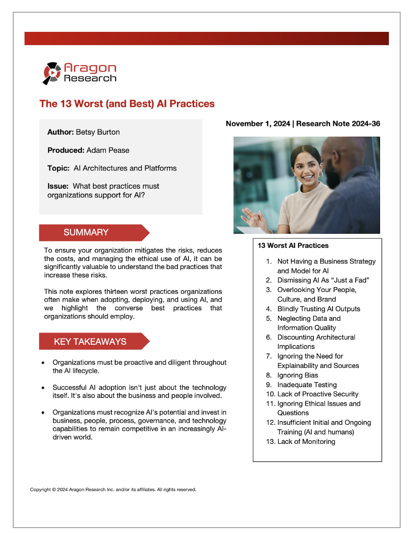 2024-36 The 13 Worst (and Best) AI Practices