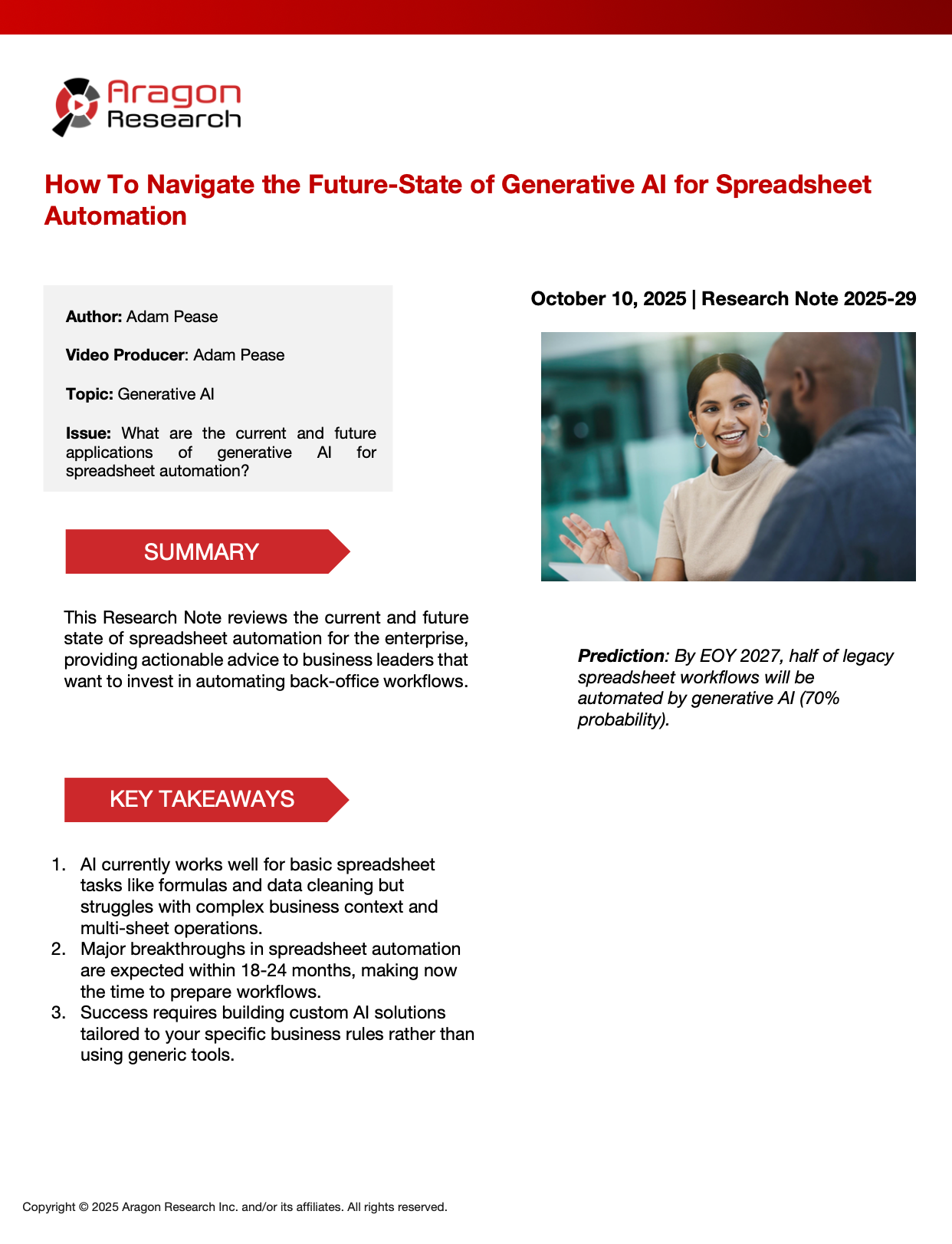 2025-29 Generative AI for Spreadsheet Automation