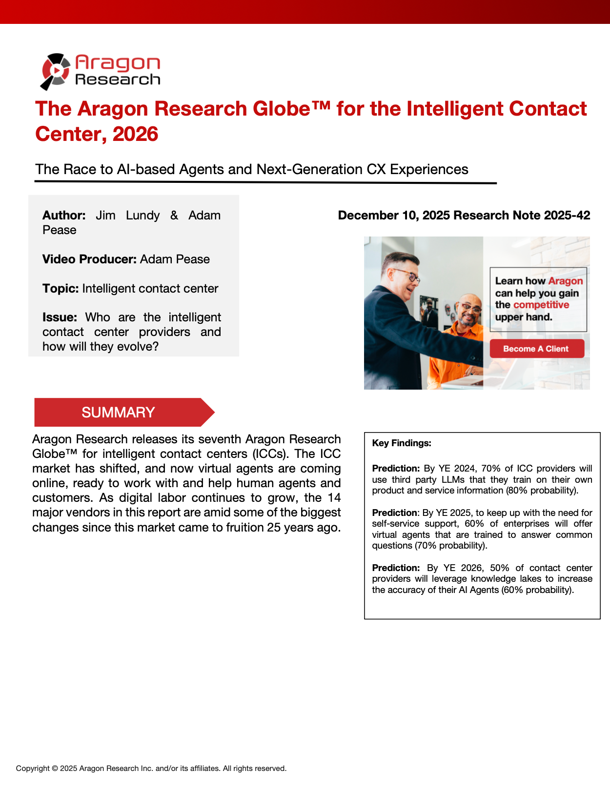 2025-42 The Aragon Research Globe™ for the ICC 2026