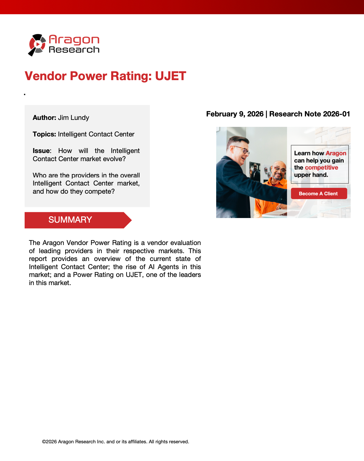 2026-01 Vendor Power Rating - UJET