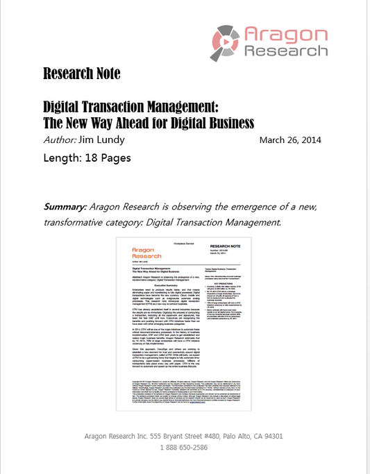 Digital Transaction Management: The New Way Ahead for Digital Business