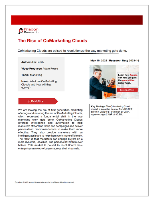 2023-19 The Rise of CoMarketing Clouds