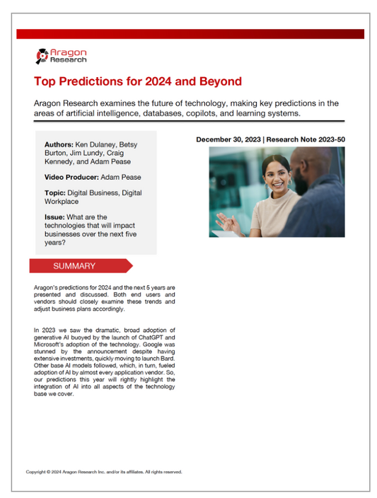 2023-50 Top Predictions for 2024 and Beyond