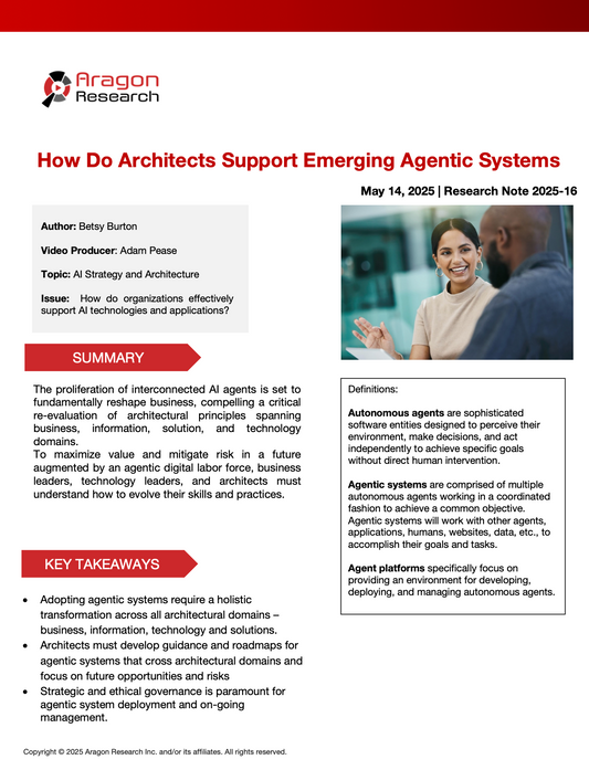 2025-16 How Do Architects Support Emerging Agentic Systems