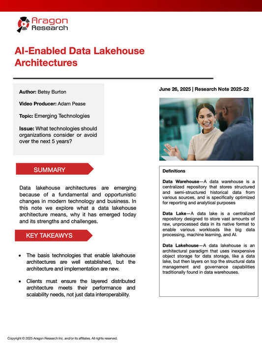 2025-22 AI-Enabled Data Lakehouse  Architectures