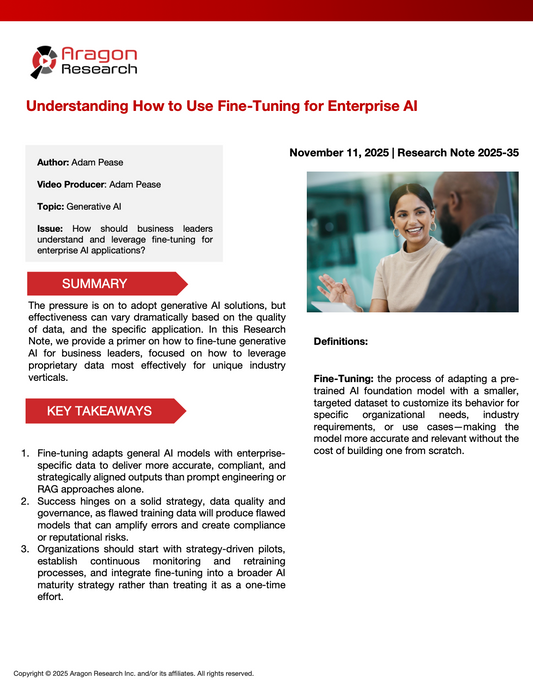 2025-35 Understanding How to Use Fine-Tuning for Enterprise AI
