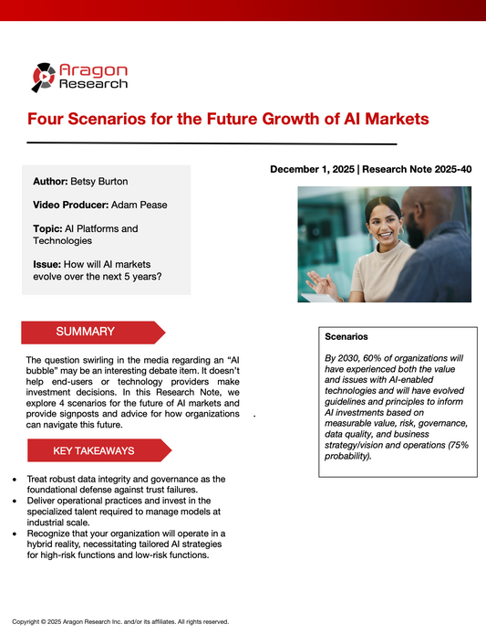 2025-40 Four Scenarios For the Future Growth of AI Markets