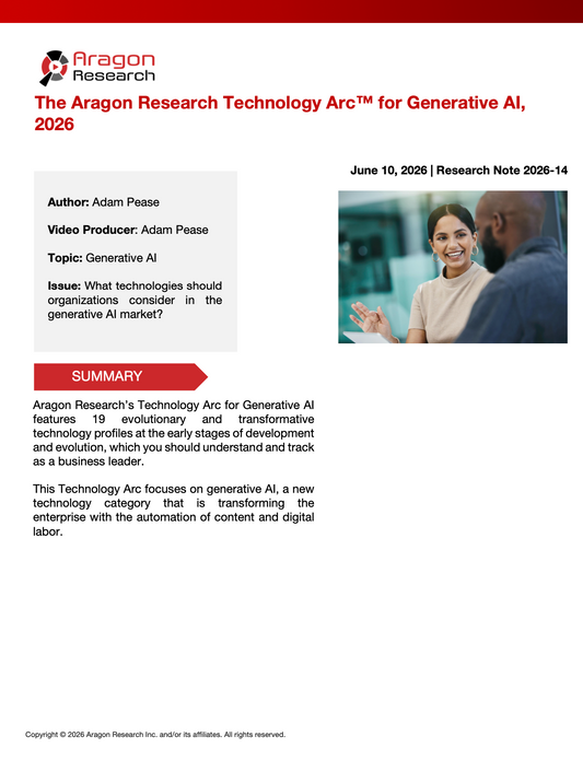 2026-14 Technology Arc for Generative AI, 2026