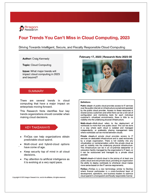 2023-05 Four Trends in Cloud Computing, 2023