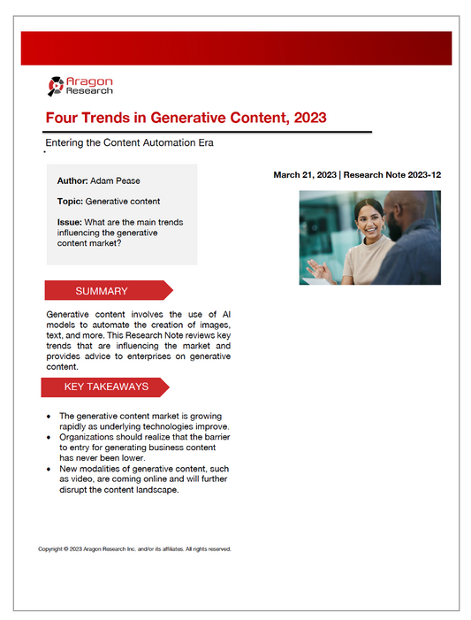 2023-12 Key Trends in Generative Content