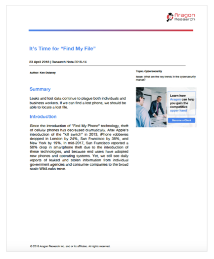 It's Time for "Find My File"